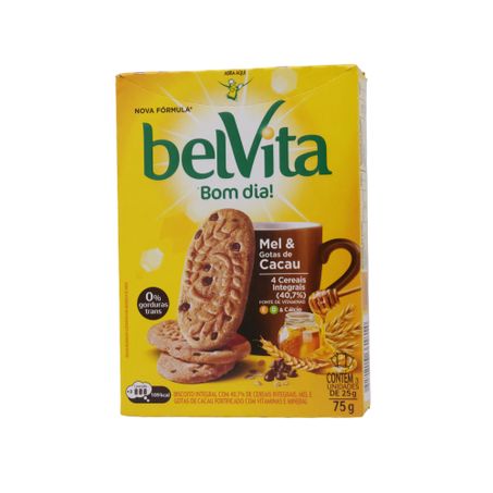 Biscoito Integral Belvita Mel/Cacau 75g 360-2