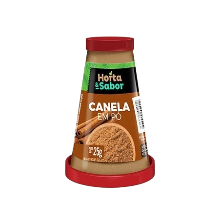 Canela em pó horta sabor 25g