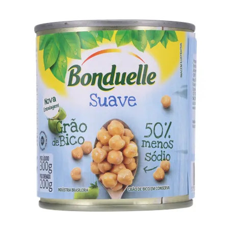 Grao de bico bonduelle suave lt200g 360-17