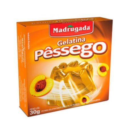 Gelatina madrugada pessego 30g