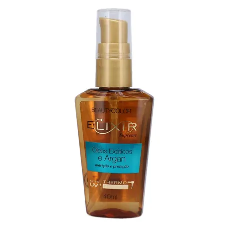 Óleo Nutritivo Beauty Color Argan Exótico Embalagem 40ML 360-1