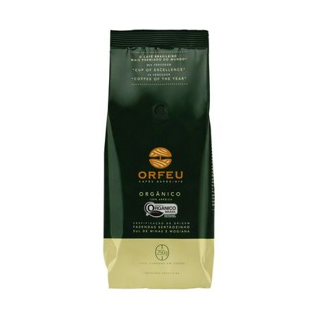 CAFE ORFEU GRAO 250G ORGANICO