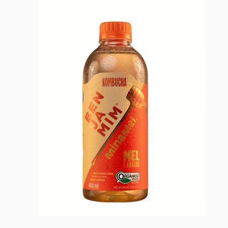 KOMBUCHA MEL E BANANA 400ML - BENJAMIM