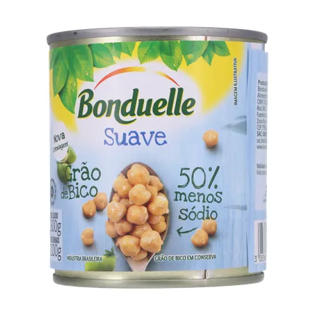 Grao de bico bonduelle suave lt200g 360-2