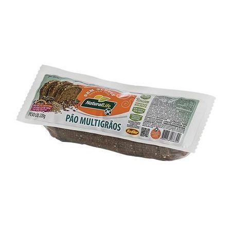 Pao multigraos naturallife 220gr sem glu