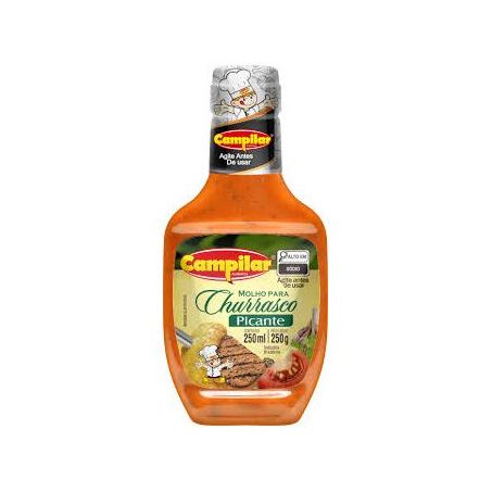 MOLHO CHURRASCO PICANTE CAMPILAR 250ML