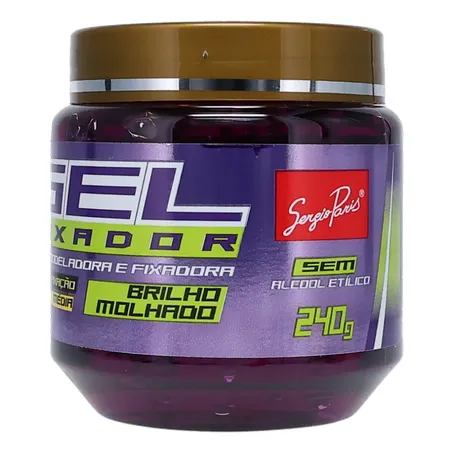 Gel fixador sergio paris brilho m.media 360-5