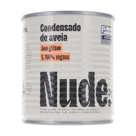 LEITE CONDENSADO DE AVEIA VEGANO NUDE 330G COM ACUCAR 360-35