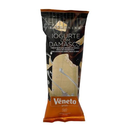 Sorvete Veneto Picole Exclusive 84g Iogurte C/Damasco