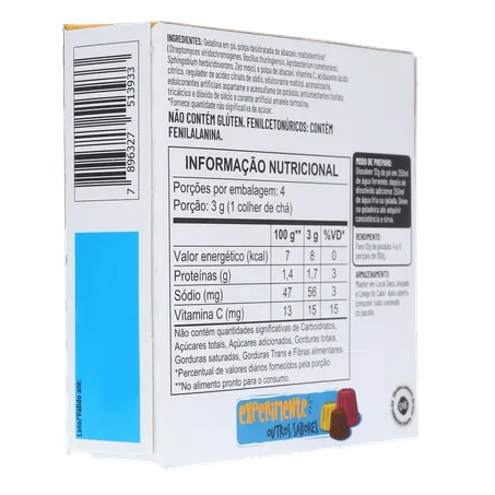 Gelatina apti abacaxi zero 12g 360-13