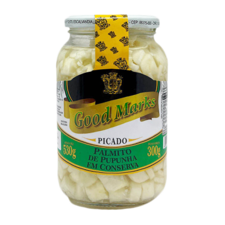Palmito Good Marks 300g Pupunha Picado