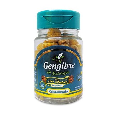 GENGIBRE CRISTALIZADO SABOR ANIS ESTRELADO 40G 360-1