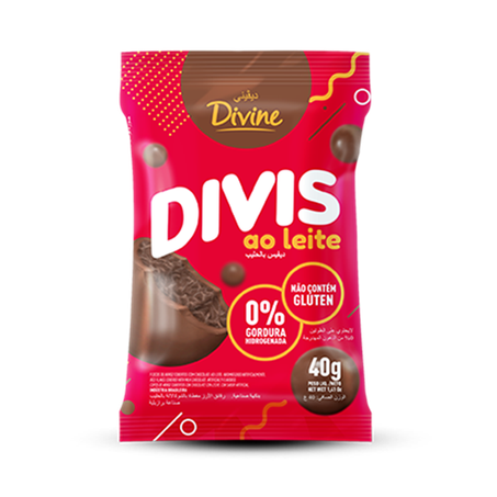 Chocolate divine divis choc branco 200g