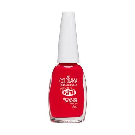 Esmalte colorama fini ultima do pacote cremoso 8ml