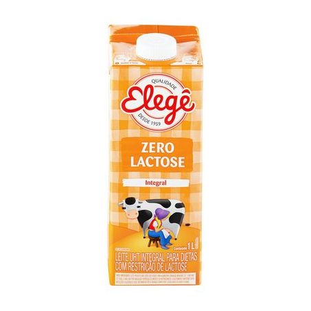 LEITE LONGA VIDA ELEGE INTEGRAL ZERO LACTOSE 1L