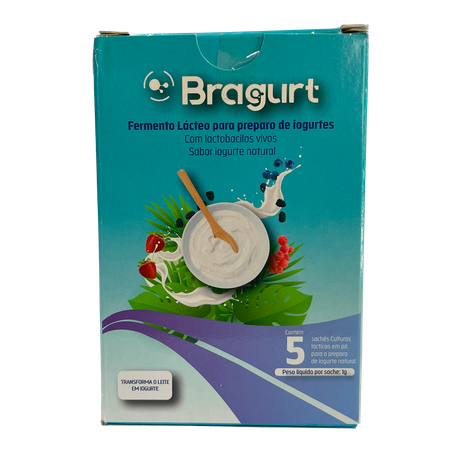 FERMENTO LÁCTEO P/ IOGURTE 5 L- BRAGURT