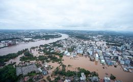 Mais de 4,5 mil deixam suas residências após ciclone no Rio Grande do Sul