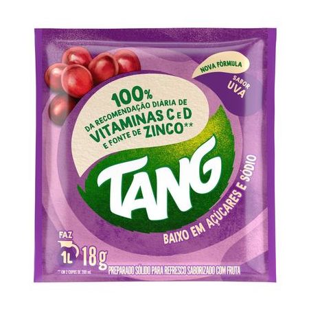 Refresco em Pó Tang Uva 18g