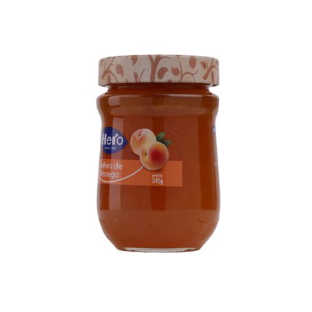 Geleia Hero Pêssego  Pote de Vidro 345gr 360-9