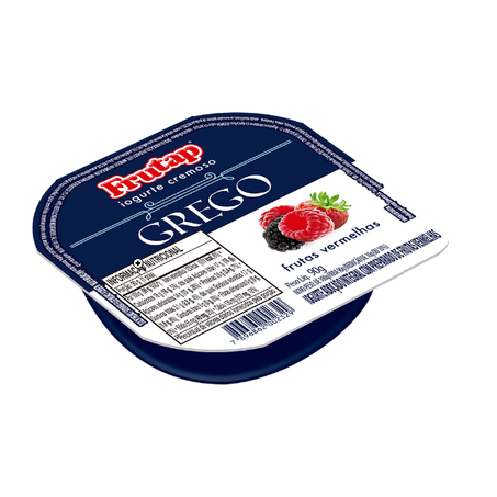 IOGURTE FRUTAP 90G GREGO FRUTAS VERMELHA