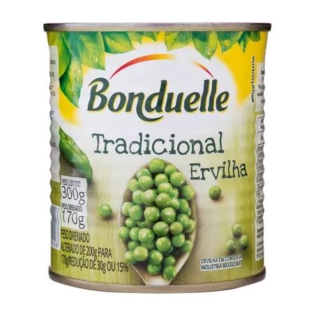 Bonduelle-ervilha 170g tradicional