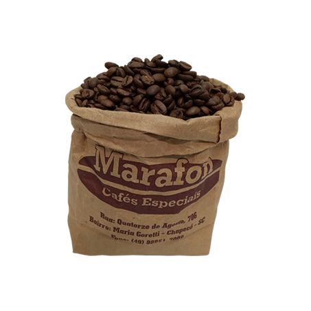 Café torrado e moído marafon kg