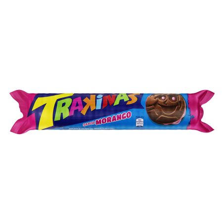BISCOITO RECHEIO MORANGO TRAKINAS