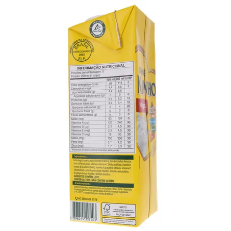 Leite Longa Vida Ninho Integral Cx 1l 360-11