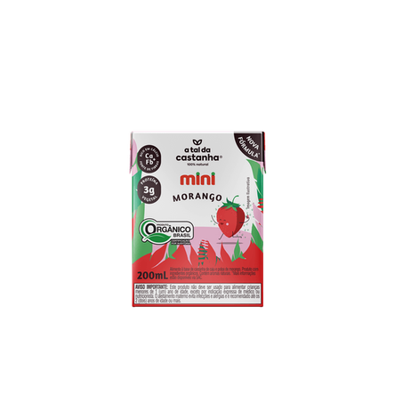 BEBIDA VEGETAL MORANGO 200ML - A TAL DA CASTANHA