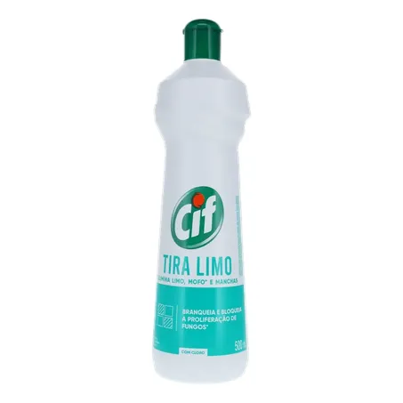 LIMPADOR TIRA LIMO CIF C/CLORO SQUEEZE 500ML 360-1