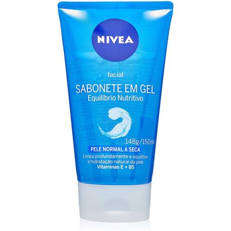 Sab Gel Facial Nivea 150g Equilibrio Nutritivo