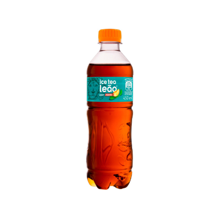 CHÁ PRETO ICE TEA PÊSSEGO LEÃO
