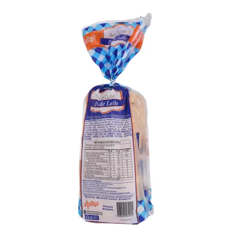 Pao dipaes de leite 430g 360-20
