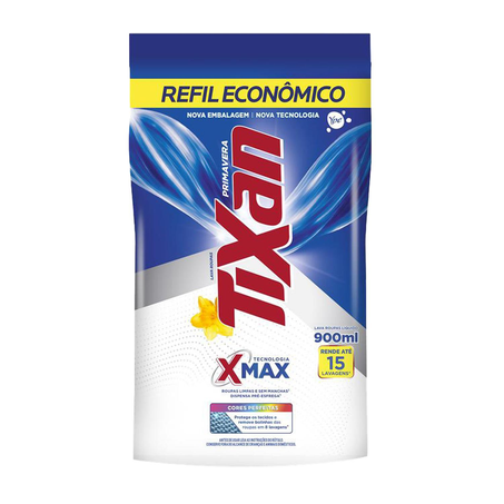 Lava Roupas Líquido Tixan Ypê Primavera Refil 900ml