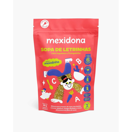 SOPA MEXIDONA SOPA LETRINHAS/FRANGO 90G