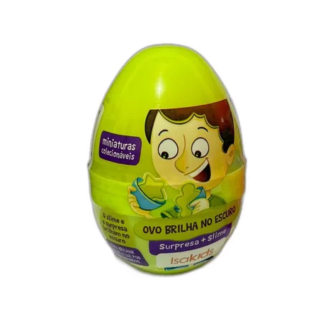 Brinq ovo slime surpresa bichos 60gr