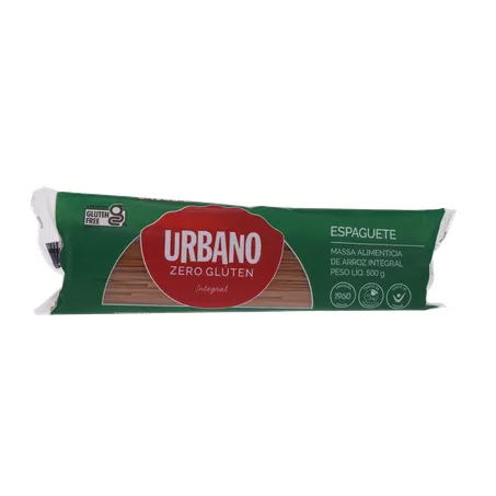 Macarrão Espaguete de Arroz Integral Sem Glúten Urbano 500G 360-35