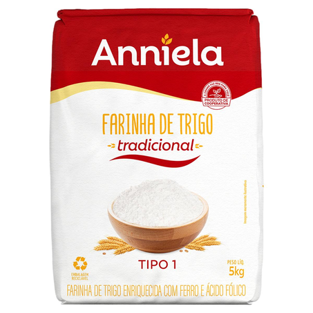 Farinha de Trigo Anniela 5kg