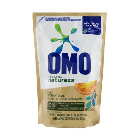 LAVA ROUPAS OMO 900ML LAVANDA 