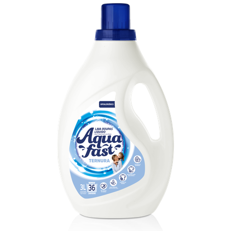 Lava roupa aqua fast ternura 3l