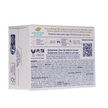 SABONETE DOVE PELE SENSÍVEL 90G 360-14