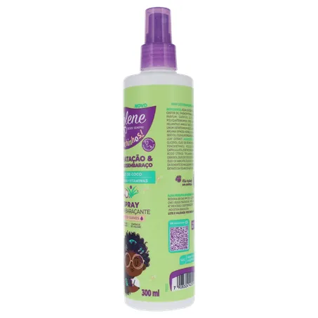 DESEMBARAÇANTE INFANTIL KOLENE CACHINHOS ALOE VERA E VITAMINAS SPRAY 300ML 360-6