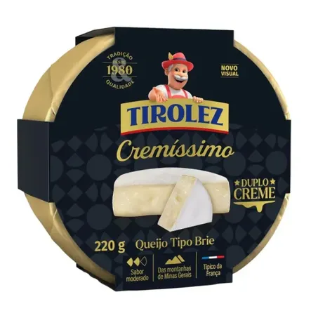 Queijo Brie Tirolez 220g Cremissimo