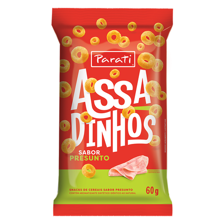 SNACK DE CEREAIS PRESUNTO ASSADINHOS PARATI