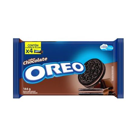 Biscoito Oreo Chocolate Pacote 144G