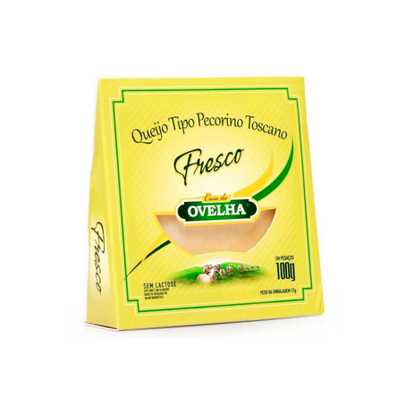 Queijo Casa Da Ovelha Pecorino 90 100G