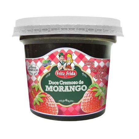 Doce Fruta Fritz Frida Morango 400G