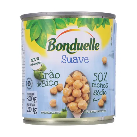 Grao de bico bonduelle suave lt200g 360-16