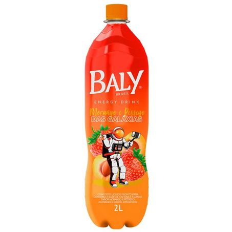 Energetico baly morango e pêssego 2l