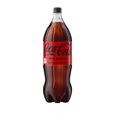 Refrigerante coca-cola sem açúcar garrafa 2l